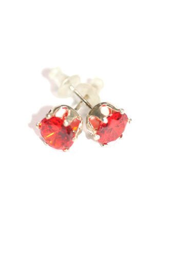 Strass knopjes - oranje rood - Medase