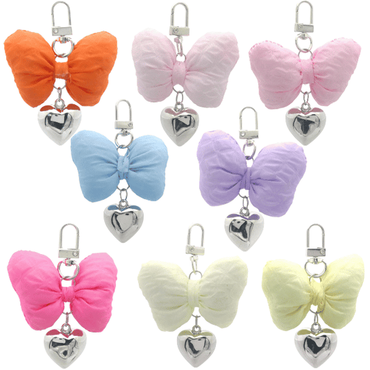 Strik Hart Sleutelhanger - Tas Hanger met Hart - Medase