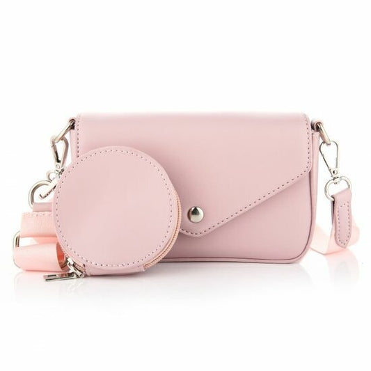 Tas met coin purse - Roze - Medase