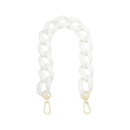 Tas riem / bag strap chain - Wit - Medase