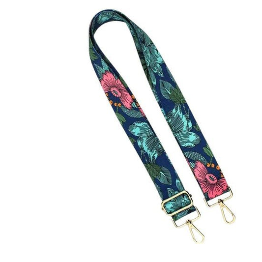 Tas riem / bag strap colorfull leaves - Medase