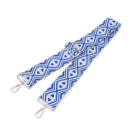 Tas riem / bag strap triangle - Blauw - Medase