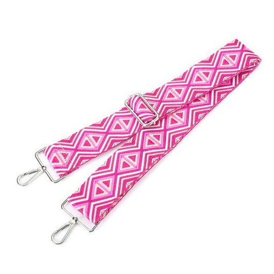 Tas riem / bag strap triangle - Fushia - Medase