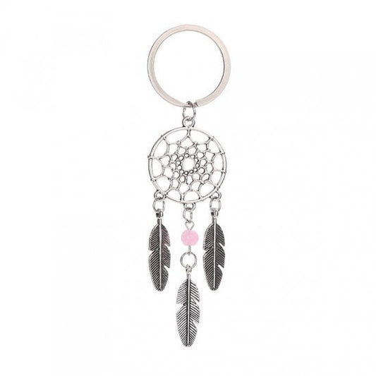 Tas/sleutel hanger dromenvanger - Roze - Medase