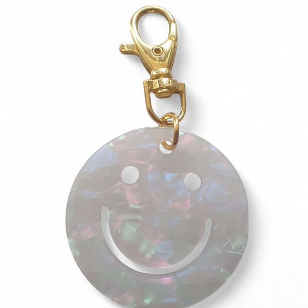 Tas/sleutelhanger happy - Div kleuren - Medase
