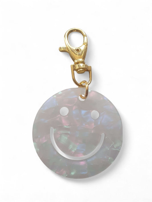 Tas/sleutelhanger happy - Div kleuren - Medase