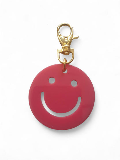 Tas/sleutelhanger happy - Div kleuren - Medase