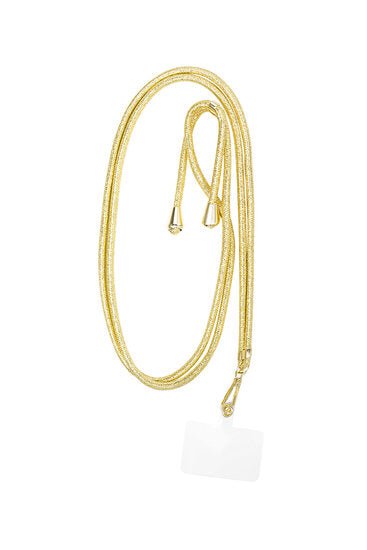 Telefoon koord Subtiele print - Goud - Medase