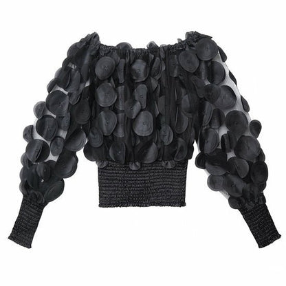 Top rounds - Zwart - Maat S/M/L - Medase