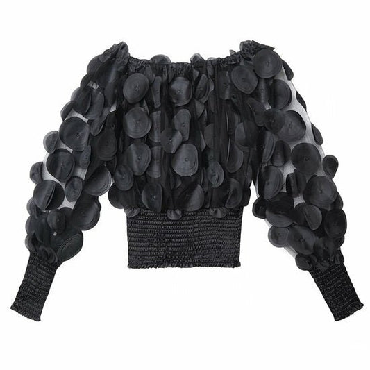 Top rounds - Zwart - Maat S/M/L - Medase
