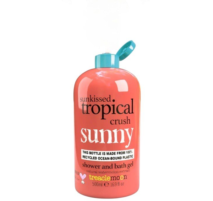 Treaclemoon Sunkissed Tropical Crush Shower & Bath Gel 500 ml – Vegan & Natuurlijke Watermeloenextract - Medase