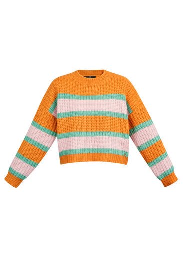 Trui colourful stripes mt L/XL - Medase