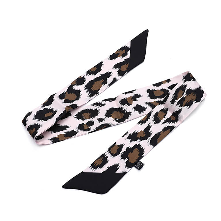 Twilly sjaal luipaardprint - Medase