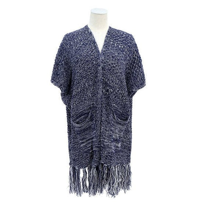 Vest tassels - Blauw - Medase