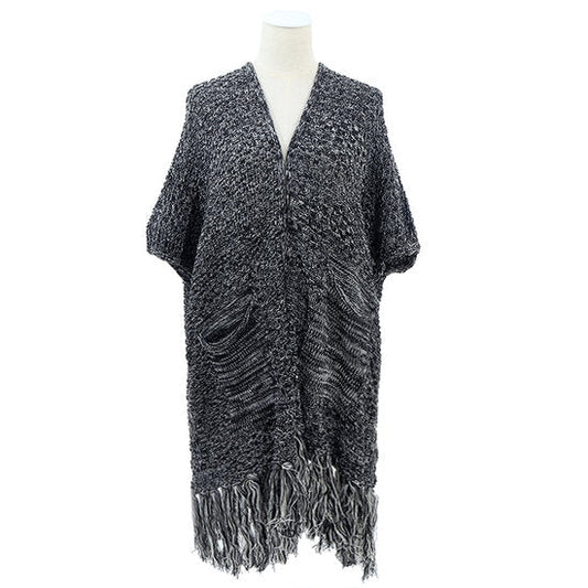 Vest tassels - Zwart - Medase