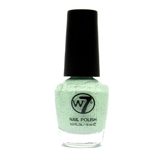 W7 Nagellak - 091 Speckled mint - Medase