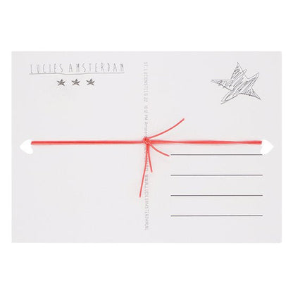 Wenskaart met armband - Thank you - Medase